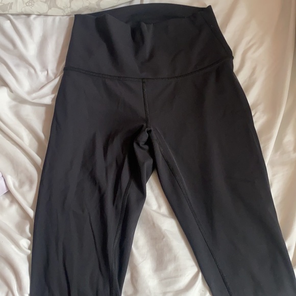 barley used lululemon leggings, black size 2/small - Picture 5 of 6
